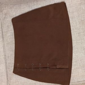 Cider size L brown skirt